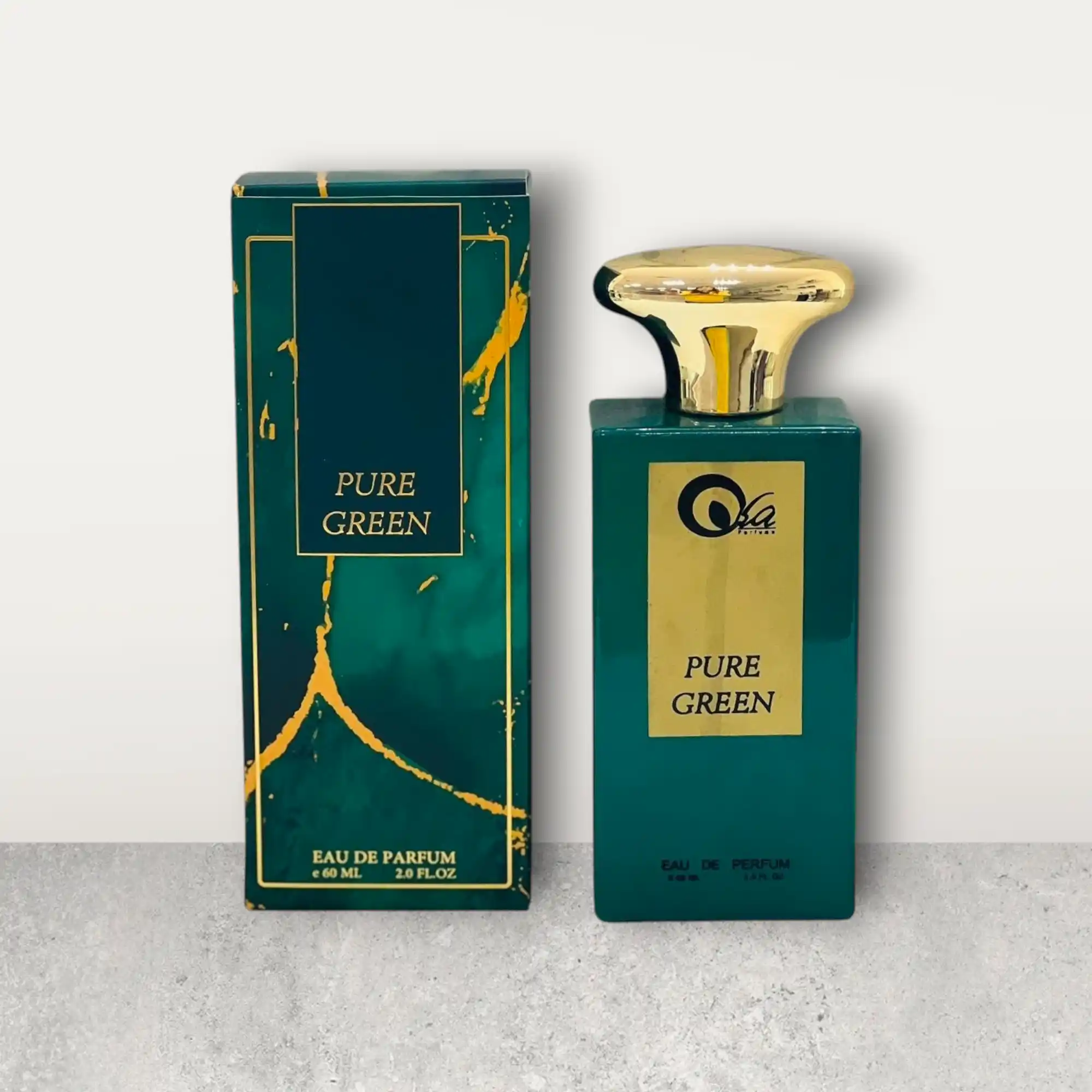 Pure Green Eau De Parfum by Oud La - Elegant 60ml Unisex Fragrance