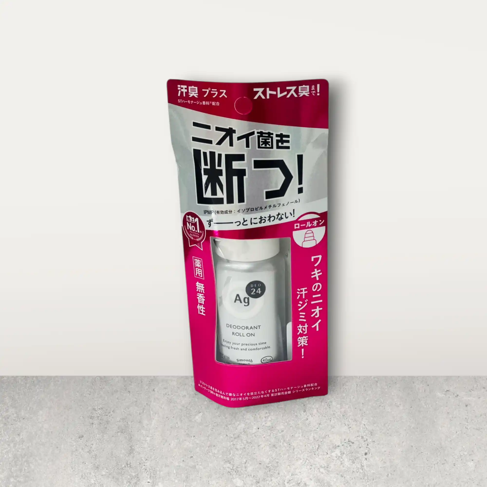 Shiseido Ag Deo 24 Deodorant Roll-On DX - Unscented (40ml)
