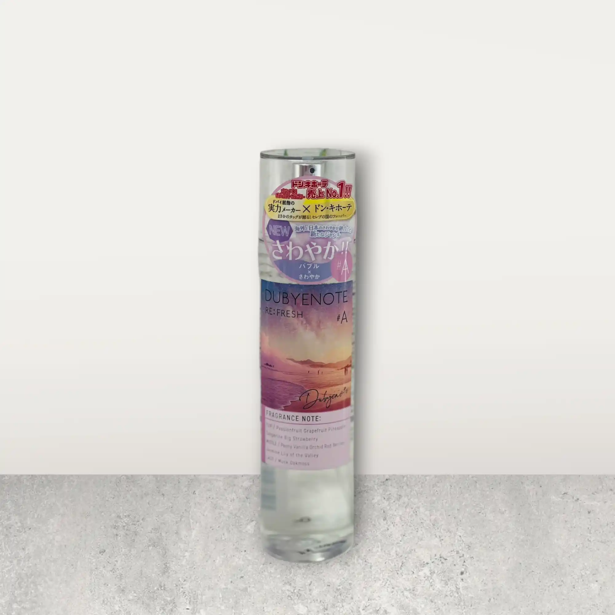 Dubyenote #A Re:Fresh Fragrance Mist 250ml – Japanese Strawberry & Passionfruit Body Spray