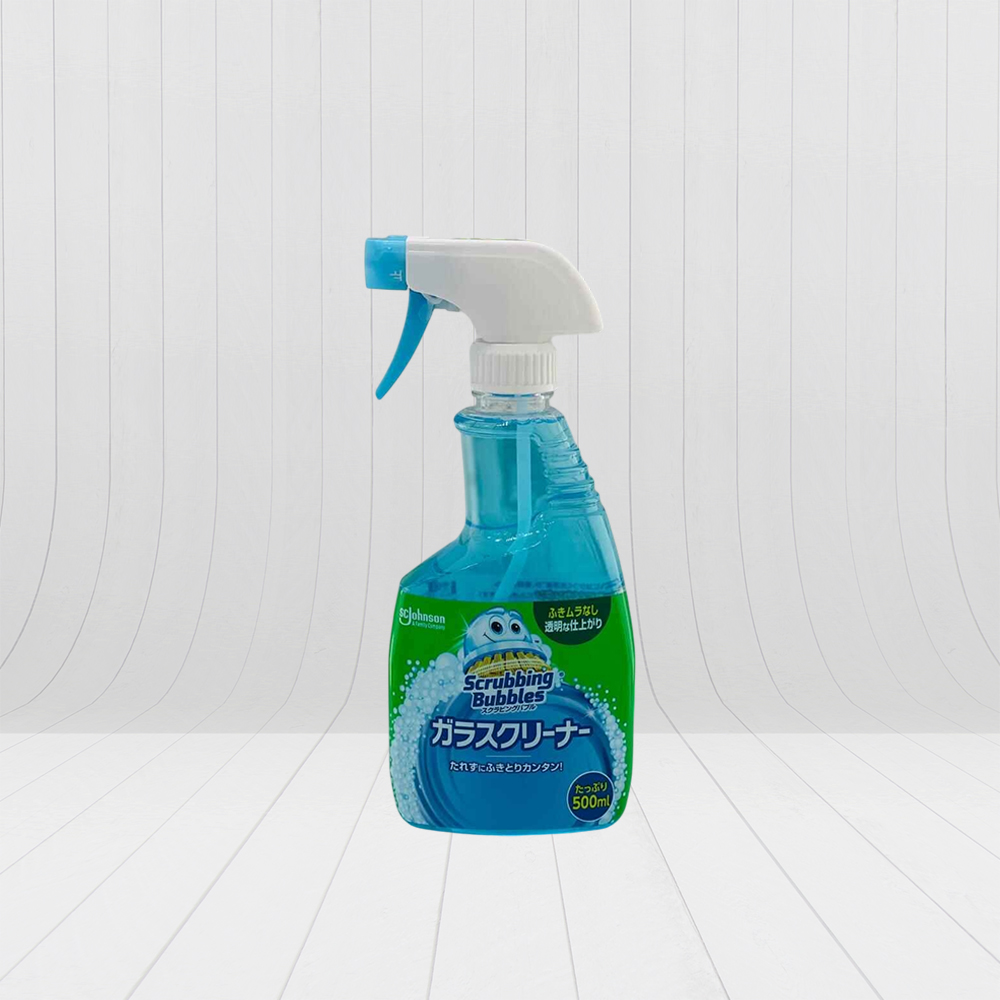 Johnson Scrubbing Bubbles Glass Cleaner - Streak-Free Shine (500ml)