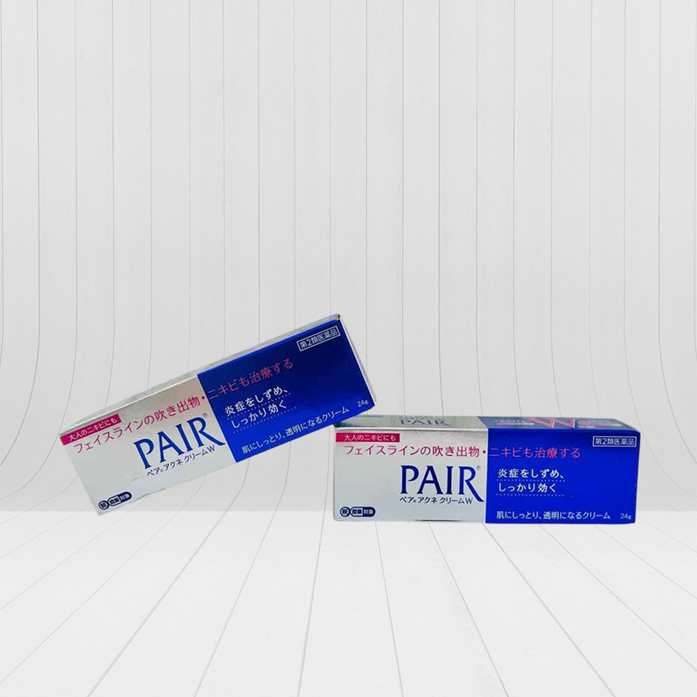 Lion Pair Acne Cream W - Medicated Adult Acne Treatment 24g