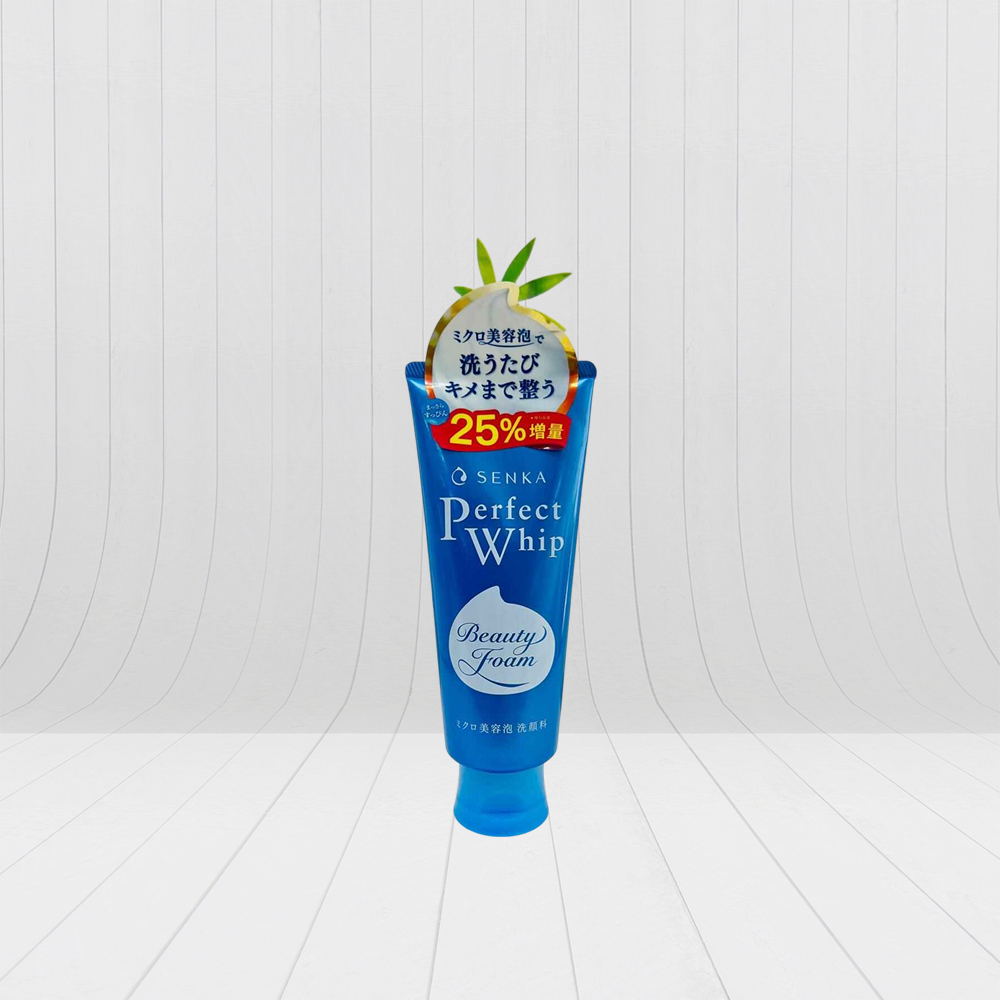 Senka Perfect Whip Beauty Foam | Micro Beauty Foam Cleanser for Refined Skin Texture (25% More Volume)