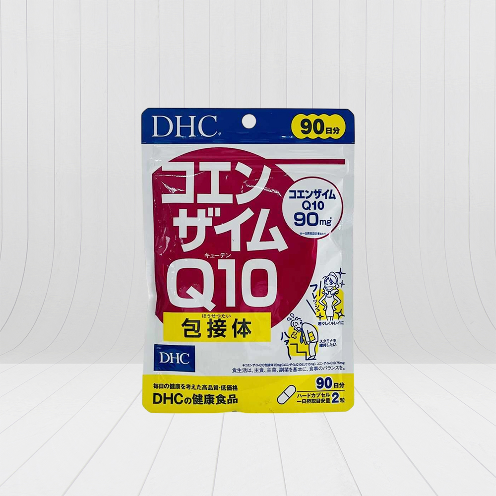 DHC Coenzyme Q10 Supplement | 90-Day Supply, 90mg Per Day for Youthfulness & Stamina, Hard Capsules