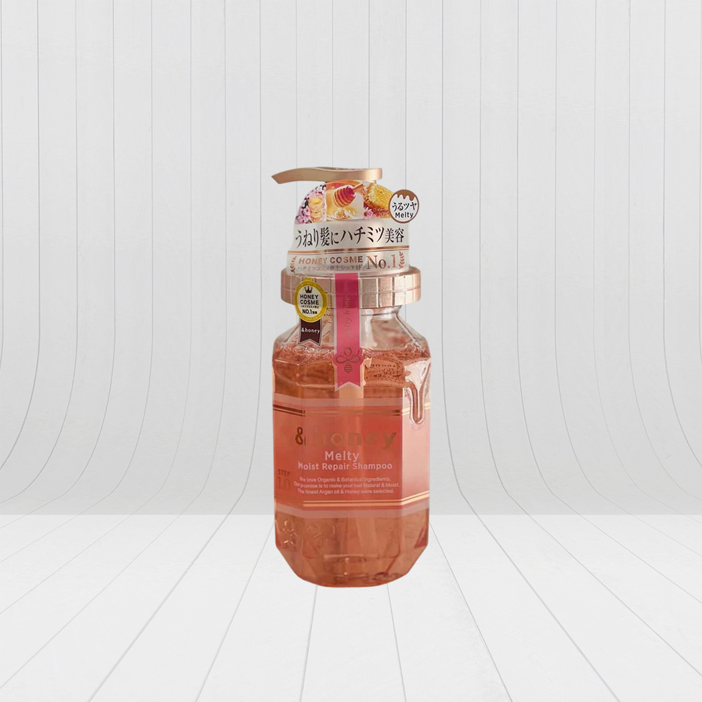 &honey Melty Moist Repair Shampoo | Glossy Honey Beauty for Frizzy Hair | @cosme Best Cosme Award Winner