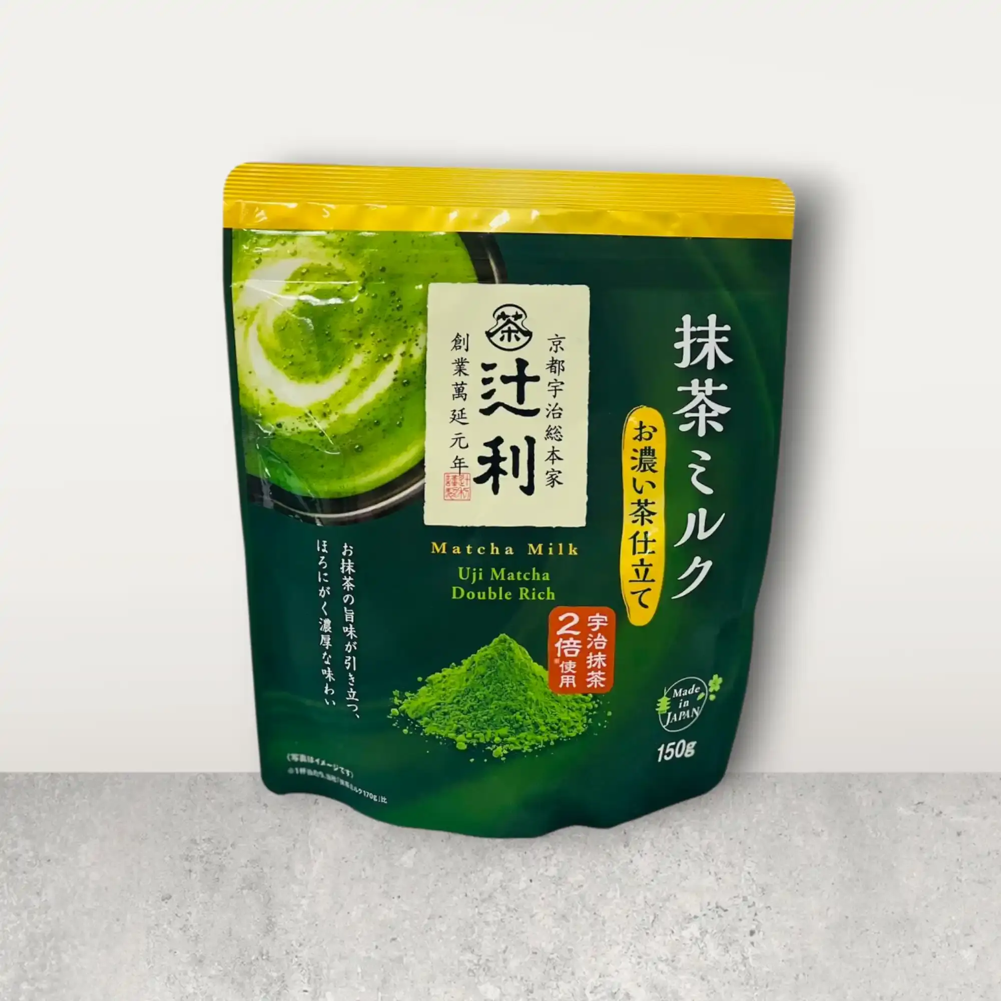 Tsujiri Matcha Milk Powder - Uji Matcha Double Rich (150g)