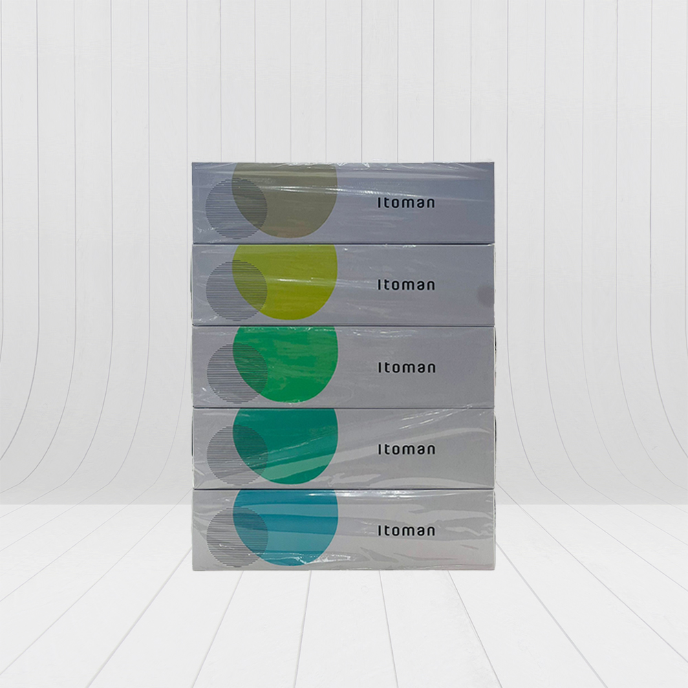 Itoman Facial Tissue Box Set - Soft and Absorbent Tissues for Everyday Use