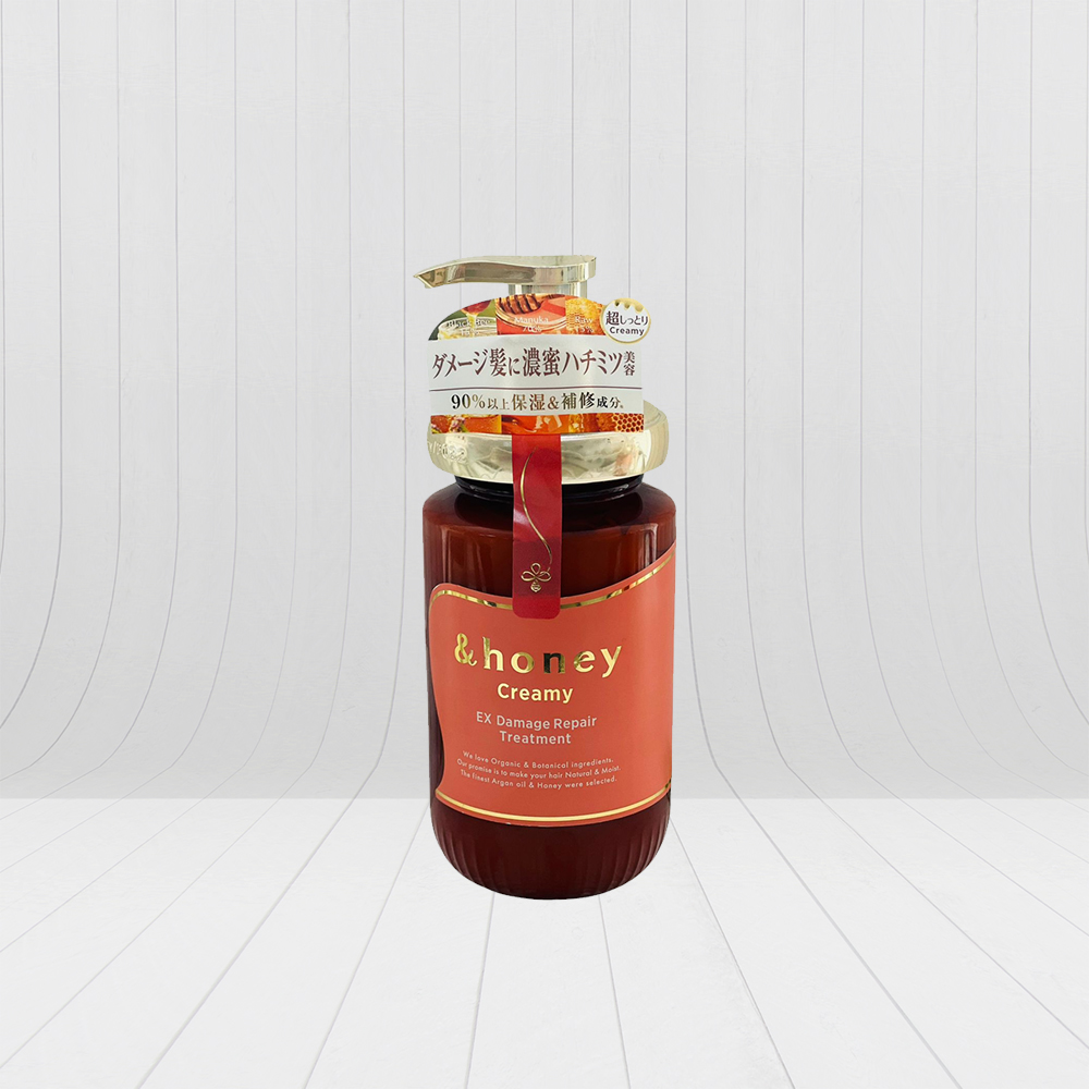 &honey Creamy EX Damage Repair Treatment - Hydrating Hair Treatment with Honey for Dry Damaged Hair